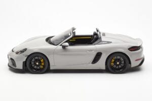 Porsche 718 Spyder Crayon Grigio GT Spirit 1:18 GT436 Resina — immagine 3 di 6