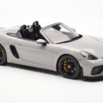 Porsche 718 Spyder Crayon Grigio GT Spirit 1:18 GT436 - image 4 of 6