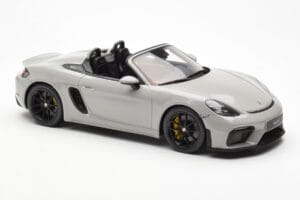 Porsche 718 Spyder Crayon Grigio GT Spirit 1:18 GT436 Resina — immagine 4 di 6