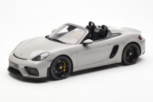 Porsche 718 Spyder Crayon Grigio GT Spirit 1:18 GT436