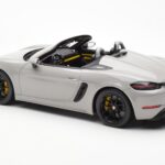 Porsche 718 Spyder Crayon Grigio GT Spirit 1:18 GT436 - image 5 of 6