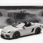 Porsche 718 Spyder Crayon Grigio GT Spirit 1:18 GT436 - image 6 of 6
