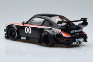 Porsche 911 930 RWB Yaju Nero GT Spirit 1:18 GT413 Resina — immagine 5 di 6