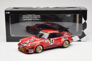 Porsche 911 934 #54 H. Striebig / A-C. Verney 24 Hours of Le Mans 1976 Minichamps 1:18 153766454 Pressofusione — immagine 6 di 6