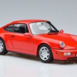 Porsche 911 964 Carrera 2 Rosso Norev 1:18 187320 Pressofusione - image 5 of 7