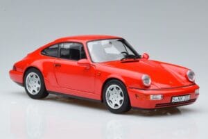 Porsche 911 964 Carrera 2 Rosso Norev 1:18 187320 Pressofusione — immagine 5 di 7