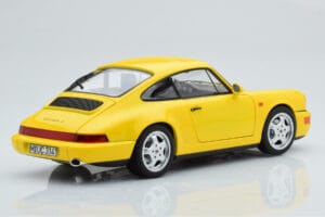 Porsche 911 964 Carrera 2 Giallo Norev 1:18 187328 Pressofusione — immagine 4 di 8