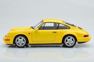 Porsche 911 964 Carrera 2 Giallo Norev 1:18 187328 Pressofusione — immagine 5 di 8