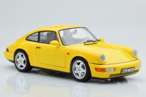 Porsche 911 964 Carrera 2 Giallo Norev 1:18 187328 Pressofusione — immagine 6 di 8