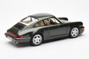 Porsche 911 964 Carrera 4 Verde Metallizzato Asia Exclusive Norev 1:18 187326 Pressofusione — immagine 3 di 8