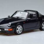 Porsche 911 964 Carrera 4 Targa Blu Norev 1:18 187340 Pressofusione