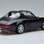 Porsche 911 964 Carrera 4 Targa Blu Norev 1:18 187340 Pressofusione - image 3 of 8