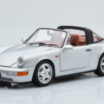 Porsche 911 964 Carrera 4 Targa Polar Argento Norev 1:18