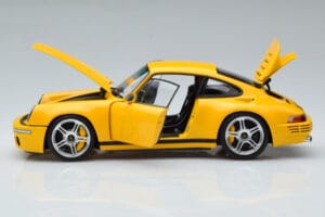 Porsche 911 964 RUF CTR Anniversary Blossom Giallo Almost Real 1:18 880301 Pressofusione — immagine 4 di 8