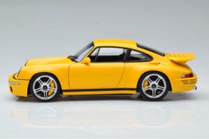 Porsche 911 964 RUF CTR Anniversary Blossom Giallo Almost Real 1:18 880301 Pressofusione — immagine 5 di 8