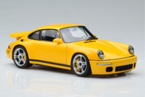 Porsche 911 964 RUF CTR Anniversary Blossom Giallo Almost Real 1:18 880301 Pressofusione — immagine 6 di 8