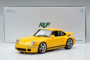 Porsche 911 964 RUF CTR Anniversary Blossom Giallo Almost Real 1:18 880301 Pressofusione — immagine 8 di 8