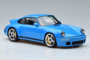 Porsche 911 964 RUF SCR Mexico Blu Almost Real 1:18 880202 Pressofusione — immagine 6 di 10