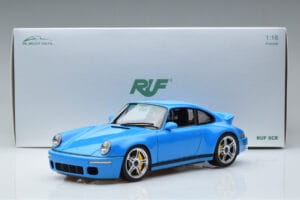 Porsche 911 964 RUF SCR Mexico Blu Almost Real 1:18 880202 Pressofusione — immagine 10 di 10