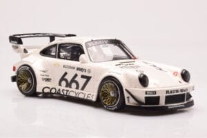 Porsche 911 964 RWB Coast Cycle GT Spirit 1:18 GT410 Resina — immagine 4 di 6