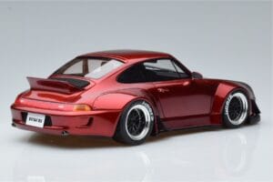 Porsche 911 964 RWB Duck Tail Candy Apple GT Spirit 1:18 GT759 Resina — immagine 2 di 6