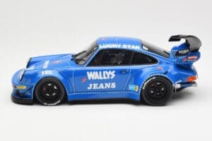 Porsche 911 964 RWB Osho Arrow Blu GT Spirit 1:18 GT448 Resina — immagine 3 di 6