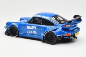 Porsche 911 964 RWB Osho Arrow Blu GT Spirit 1:18 GT448 Resina — immagine 5 di 6