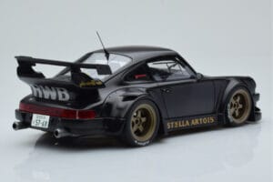 Porsche 911 964 RWB Stella Artois Nero GT Spirit 1:18 GT421 Resina — immagine 2 di 6