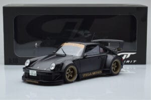 Porsche 911 964 RWB Stella Artois Nero GT Spirit 1:18 GT421 Resina — immagine 6 di 6