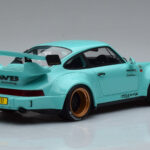 Porsche 911 964 RWB Tiffany Blu GT Spirit 1:18 - image 2 of 6