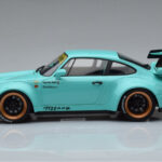 Porsche 911 964 RWB Tiffany Blu GT Spirit 1:18 - image 3 of 6