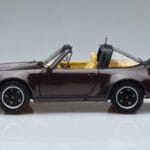 Porsche 911 964 Turbo Targa Marrone Norev 1:18 187665 Pressofusione - image 5 of 8