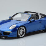 Porsche 911 991 4S Targa Blu GT Spirit 1:18