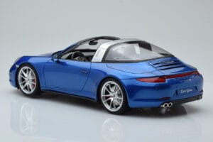 Porsche 911 991 4S Targa Blu GT Spirit 1:18 GT037 Resina — immagine 4 di 5