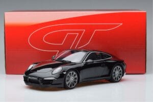 Porsche 911 991 Carrera 4 Black Edition GT Spirit 1:18 GT114 Resina — immagine 6 di 6