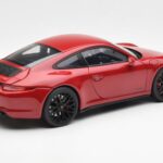 Porsche 911 991 Carrera GTS Carmine Rosso Schuco 1:18 450039000 - image 3 of 8