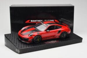 Porsche 911 GT2 RS 991 MR Manthey Racing Nordschleife Record Minichamps 1:18 MR-911-GT2RS-1803 Pressofusione — immagine 6 di 6