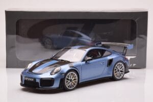 Porsche 911 991.2 GT2 RS Blu GT Spirit 1:18 GT429 Resina — immagine 6 di 6