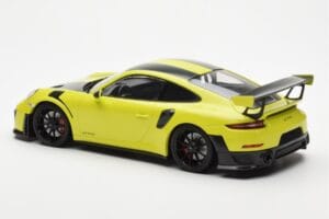 Porsche 911 991.2 GT2 RS Verde Chiaro Con Cerchi In Magnesio Neri Minichamps 1:18 155068300 Pressofusione — immagine 5 di 6