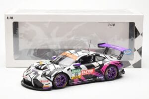 Porsche 911 991.2 GT3 R #69 Team Iron Force Racing Ring Police L. Luhr / J. Slooten ADAC GT Masters 2019 Minichamps 1:18 1531 — immagine 2 di 6