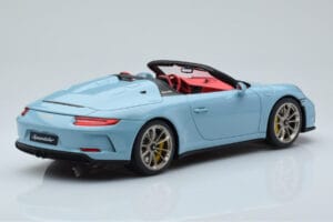 Porsche 911 991.2 Speedster Meissen Blu GT Spirit 1:18 GT408 Resina — immagine 2 di 6
