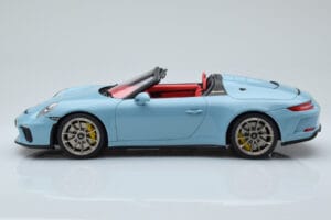 Porsche 911 991.2 Speedster Meissen Blu GT Spirit 1:18 GT408 Resina — immagine 3 di 6
