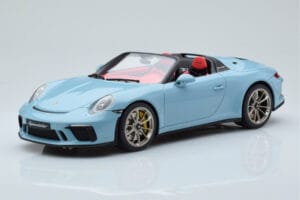 Porsche 911 991.2 Speedster Meissen Blu GT Spirit 1:18 GT408