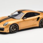 Porsche 911 991.2 Turbo S Exclusive Oro GT Spirit 1:18 GT444