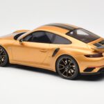 Porsche 911 991.2 Turbo S Exclusive Oro GT Spirit 1:18 GT444 - image 5 of 6