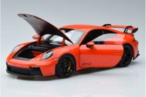 Porsche 911 992 GT3 Arancione Norev 1:18 187300 Pressofusione — immagine 2 di 7