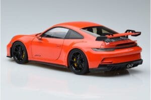 Porsche 911 992 GT3 Arancione Norev 1:18 187300 Pressofusione — immagine 6 di 7