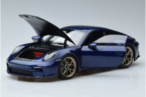 Porsche 911 992 GT3 Touring Package Blu Metallizzato Norev 1:18 187302 Pressofusione — immagine 2 di 7