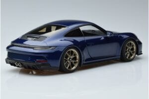 Porsche 911 992 GT3 Touring Package Blu Metallizzato Norev 1:18 187302 Pressofusione — immagine 3 di 7