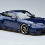 Porsche 911 992 GT3 Touring Package Blu Metallizzato Norev 1:18 187302 Pressofusione - image 5 of 7